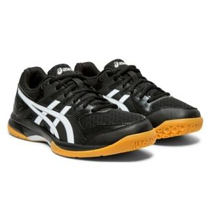 NWOB Asics Black Gel Rocket Volleyball Shoe Size 7